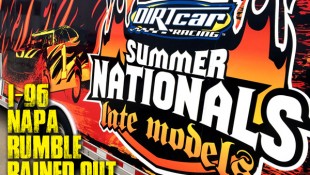 Rain Knocks Out I-96 Speedway’s NAPA Auto Parts Summer Rumble