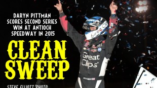 Daryn Pittman Sweeps Outlaws at Antioch