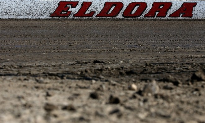 ROSSBURG, OH - JULY 22: A general view of the track at Eldora Speedway on July 22, 2015 in Rossburg, Ohio. (Photo by Sean Gardner/NASCAR via Getty Images)