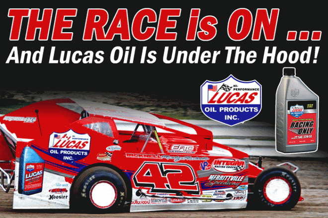 Lucas Oil THE RACE is ON