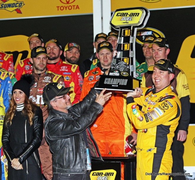 NSCS-Can-Am Duel2-Kyle Busch-Victory Lane-45473