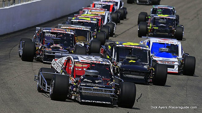 during the NASCAR Whelen Modified Tour All-Star Shootout at New Hampshire Motor Speedway on July 17, 2015 in Loudon, New Hampshire.