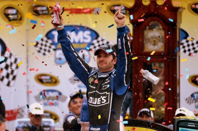 during the NASCAR Sprint Cup Series Tums Fast Relief 500 at Martinsville Speedway on October 28, 2012 in Ridgeway, Virginia.