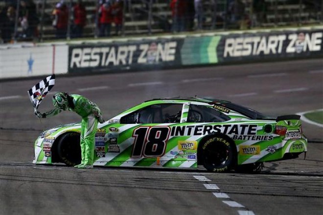 during the NASCAR Sprint Cup Series Duck Commander 500 at Texas Motor Speedway on April 9, 2016 in Fort Worth, Texas.