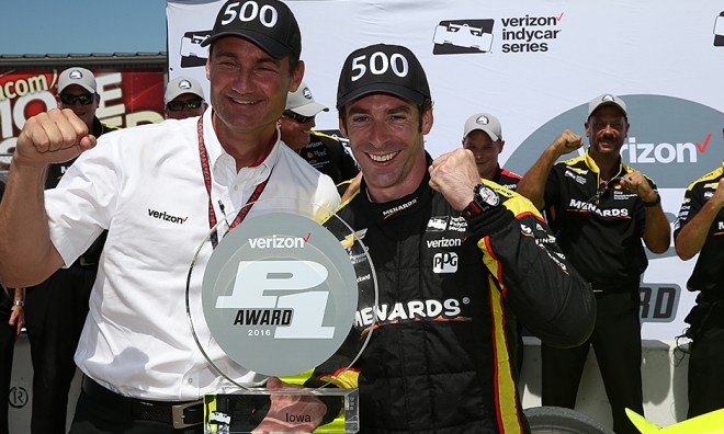 07-09-Pagenaud-VP1-500thPole-Award