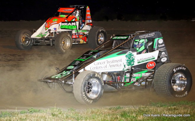 ISW-GC-ARI-Brian Clauson and Brady Bacon duel for position-48292