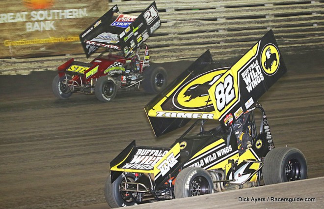 360 Nationals-KNOX-ARI-24-Terry McCarl and 82-Dusty Zomer in 360 Nationals at Knoxville-16-49819