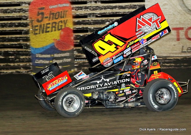 KNOX-Day 4-ARI-41-Jason Johnson on way to winning 5 Hour Knoxville Nationals-49907