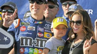 Kyle Busch charges from the back at Pocono for sixth win of the season