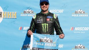 Busch follows the script to New Hampshire pole