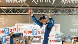 Kyle Larson gets first Bristol victory in NASCAR Xfinity Series