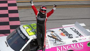 Peters Trucks To Talladega Victory