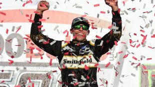 Almirola finds long-awaited redemption with Talladega win