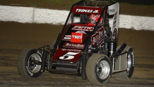 KEVIN THOMAS, JR. LEADS ALL IN OCALA MIDGET PRACTICE NIGHT