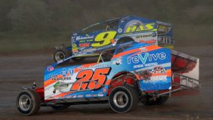 Point Leaders Sheppard & Rudolph Split DIRTcar Double At Land Of Legends