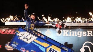 Brad Sweet out duels Donny Schatz for Jokers Wild win