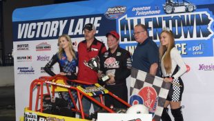 ERICK RUDOLPH RACES TO FRIDAY NIGHT ALLENTOWN THREE QUARTER (TQ) INDOOR WIN