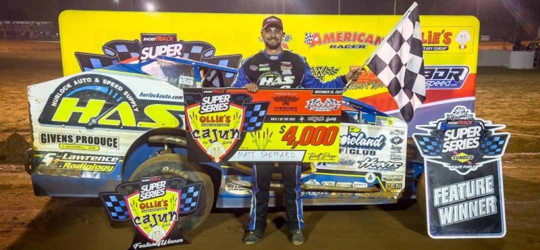 SHEPPARD BACK ON TOP AT ARK-LA-TEX
