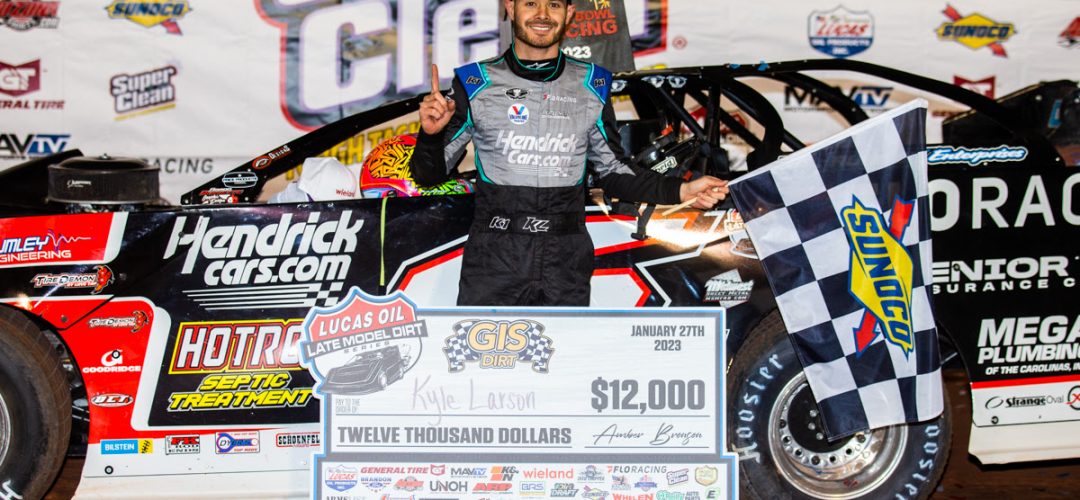 Kyle Larson Wins Thriller at Golden Isles