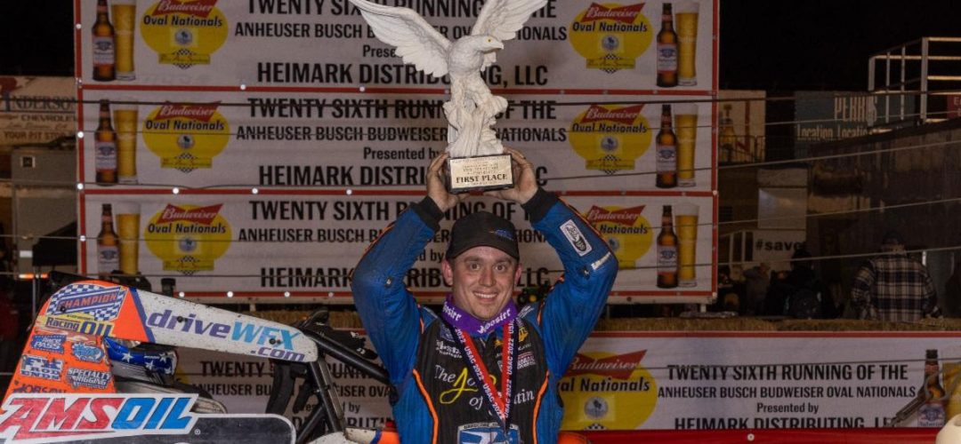 Bacon Banks 20-Grand at Ovals, Grant Grabs USAC Sprint Title