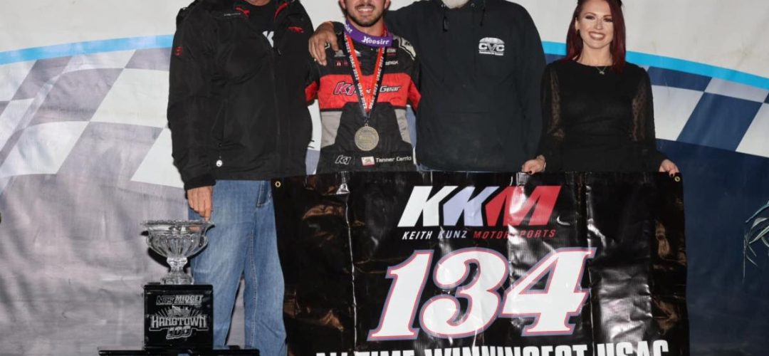 Record Breaker: Kunz is USAC Midgets’ Winningest Entrant After Carrick’s Victory at Placerville