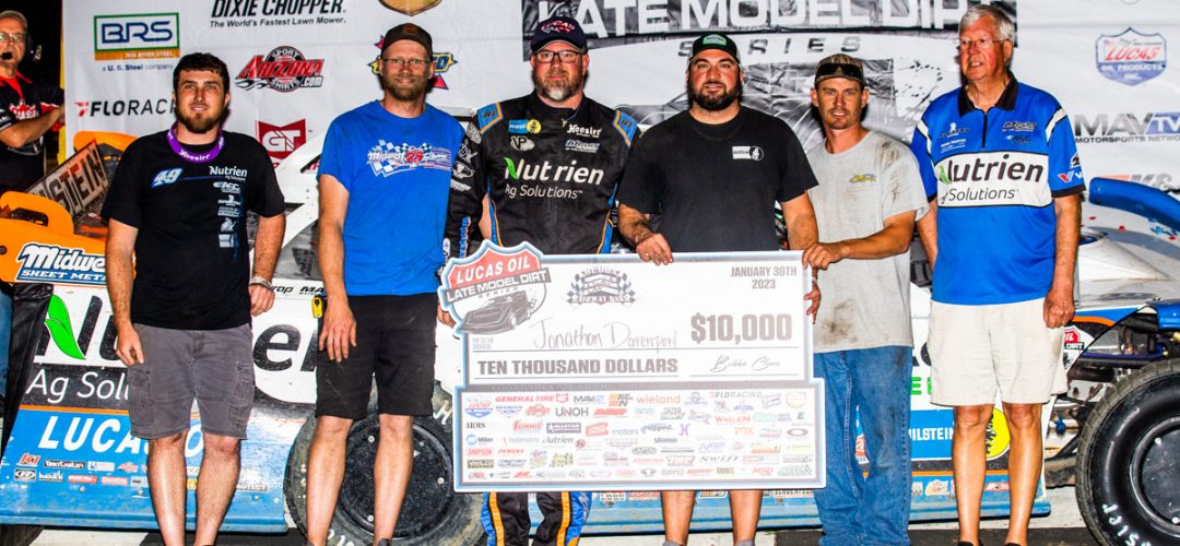 Davenport Collects First Lucas Oil Win of 2023 at Bubba