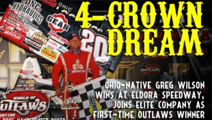 Greg Wilson Wins at Eldora Speedway, Claims First Ever Outlaws Victory