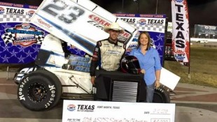 Seth Bergman Does It Again With Lucas Oil ASCS At Texas Motor Speedway