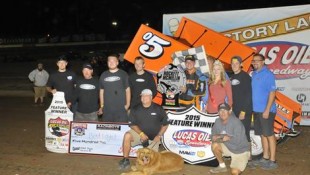 Brian Brown Wins Friday Night at the Hockett/McMillin Memorial