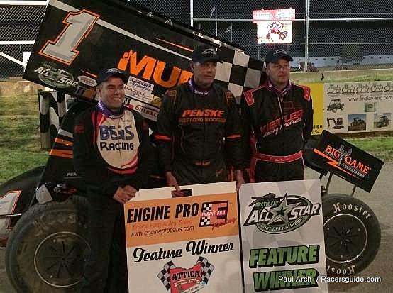 Dale Blaney Charges from Seventh to Win at Attica Raceway Park