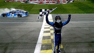 Truex Bowls Down The Field In Kansas