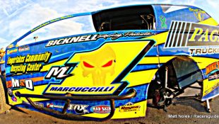 Dave Marcuccilli Steals DIRTcar Sportsman Series Central Region Win