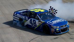 Johnson Takes Milestone Dover Victory