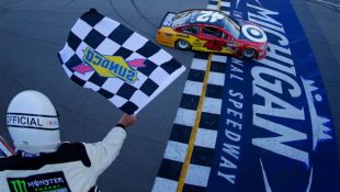 Larson On The Money In Michigan