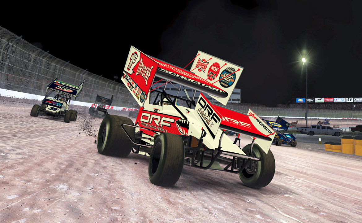 Schuchart, Cornell Score First World of Outlaws eDirt Racing Shootout Wins in CBS debut