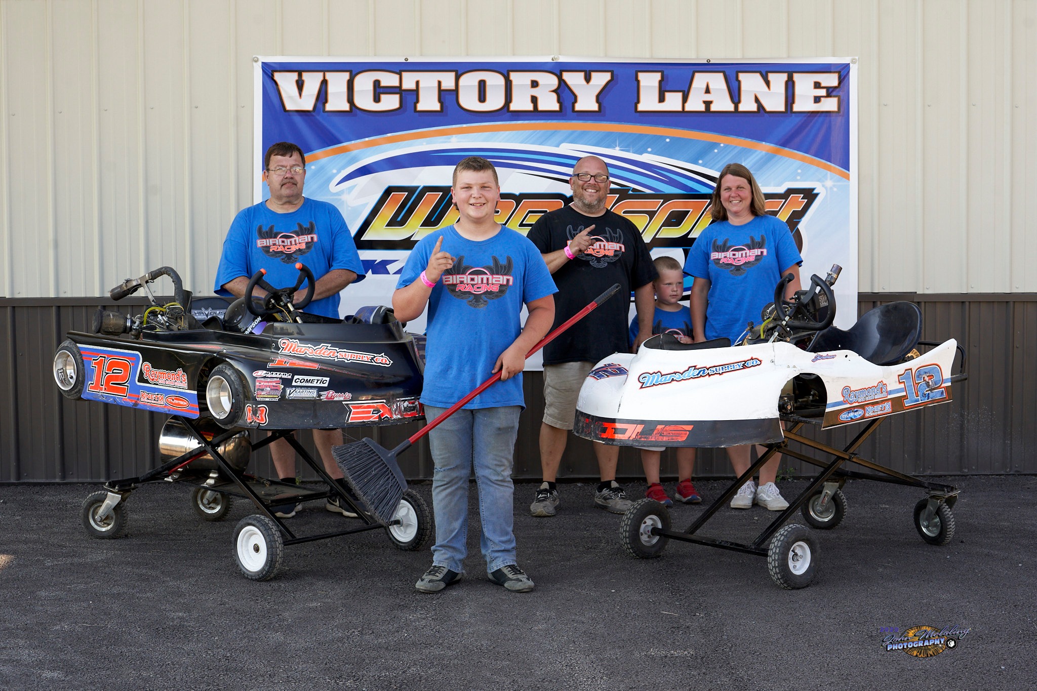 Owen Bird Goes 4 For 4 in Weedsport Kartway’s Summer Fun Run