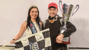 Andy Jankowiak Wins Thrilling Friday Night BELFOR Property Restoration Indoor Auto Racing Series Gambler’s Classic; Champ Karts, Slingshots, 600 Micros Complete Qualifying Races; Four Features Set For Saturday Night AC Finale